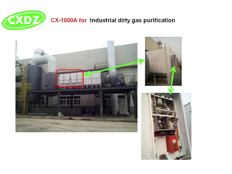 Electrostatic Filter, Ionization   , Spraying ,  Cleaner Air Purification