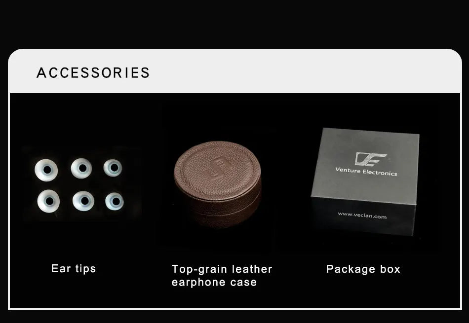 Venture Electronics UA ZhuanXu in Ear 3.5SE/4.4TRRRS omega Earphones HIFI