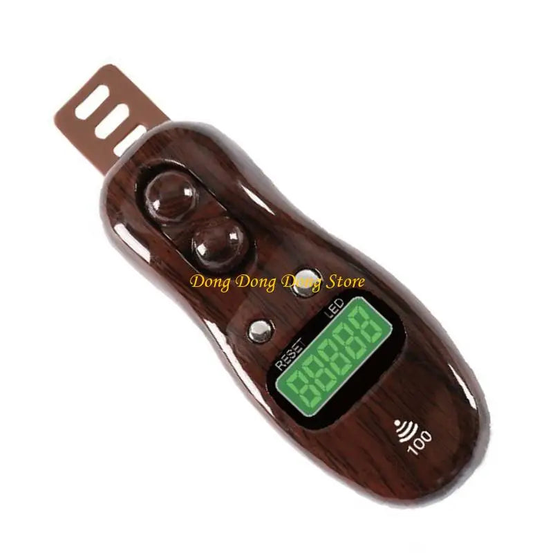 Electronic Tally Counter with LED Display Screen & Beep Sound Church Prayer Digital Tasbih Beaded Finger Tool 3003s