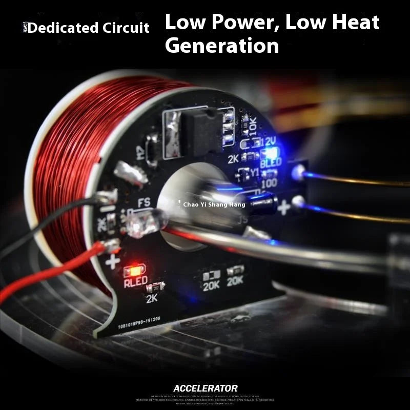 Electromagnetic cyclotron, circular accelerator, scientific experimental equipment, novel and unique physics teaching aid model
