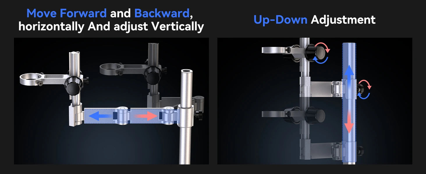 TOMLOV 4K Autofocus Microscope TM4K-AF Max 10.1" HDMI Digital Microscopes Spin Flex Arm Electronics Soldering Phone Repair