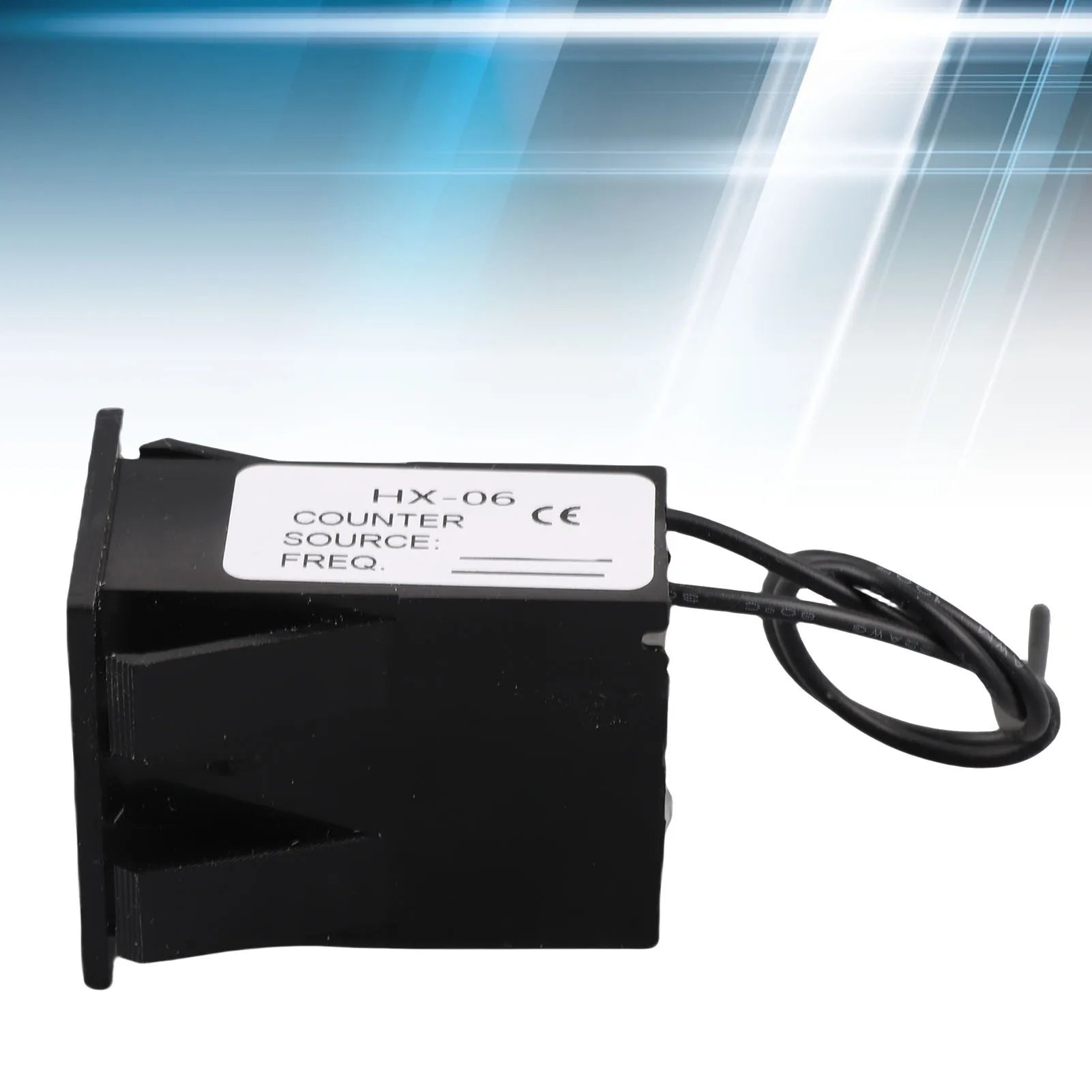 6 Digits Electronic Counter Electromagnetic Counter 6 Digits Electronic Industrial Totalizer with No Clear Function HX‑06