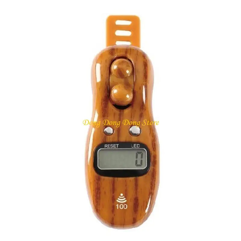Electronic Tally Counter with LED Display Screen & Beep Sound Church Prayer Digital Tasbih Beaded Finger Tool 3003s