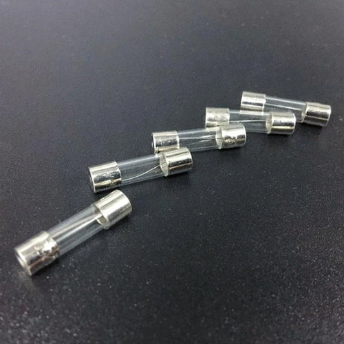 100pcs/set 5x20mm Assortment Fine Glass Tubes Slow Glass Fuses for Electronics