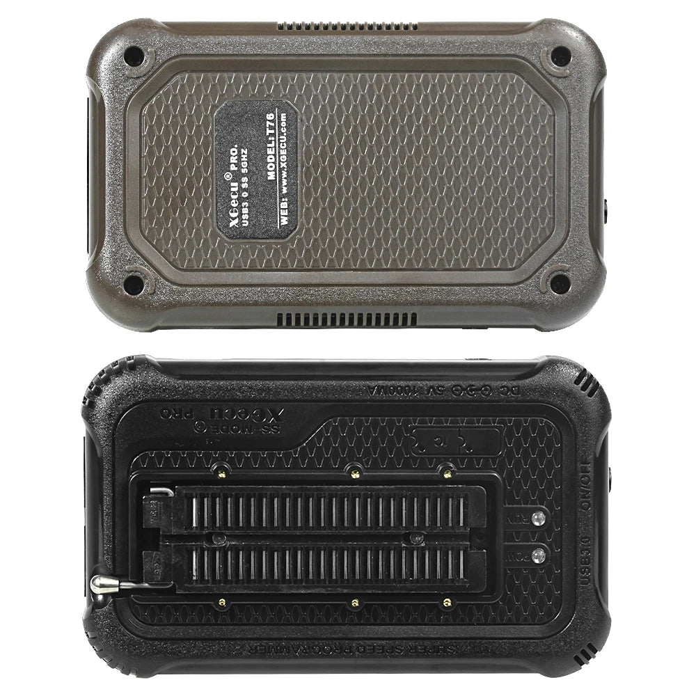 XGECU T76 Programmer with 52/6/13/23/35/49 Adapters TSOP48 TSOP56 25 in 1 QFN8 5*6/6*8 for Electronics Repair And Upgrading