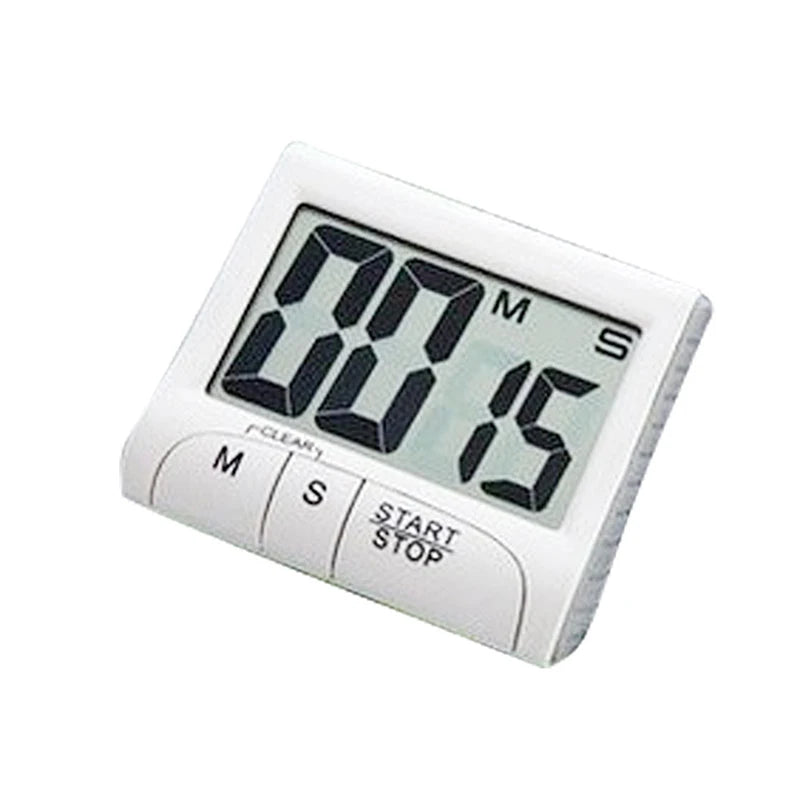 Electronic Stopwatch, Timer, Timer, Kitchen Cooking, Magnet Reminder With Stand