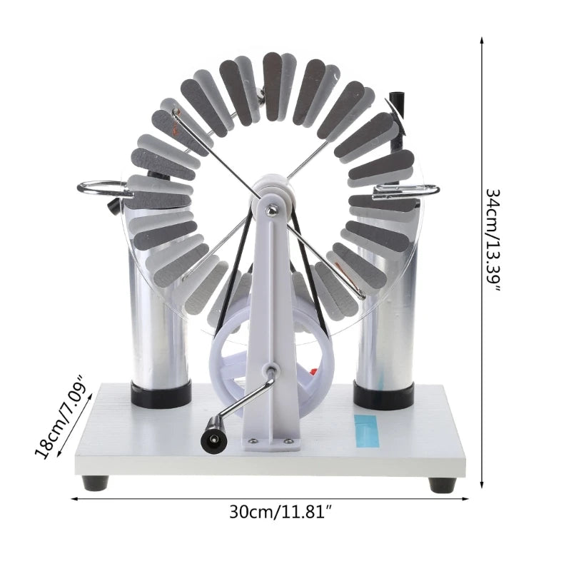 Physics Experiment Demonstration Teaching Equipment, Static Electricity Generator Machine Electrostatic Induction Motor