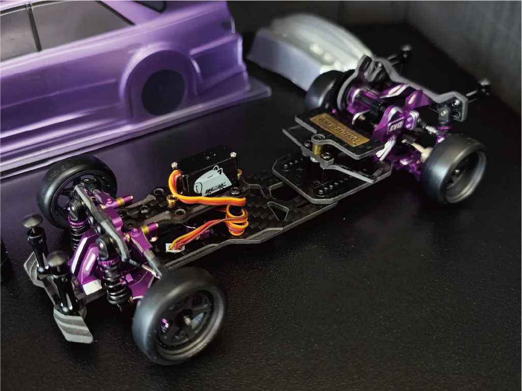 BMR-X EVO2.0 ARR Version included Plastic Shock,Normal Carbon Parts,Body Mount,Body Shell&Electronics(BMRX-EVO2.0-ARR)