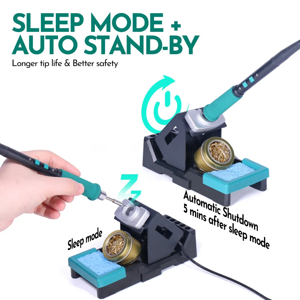 YIHUA 992D-II Precision Hot Air  Rework Station 210 245 Soldering Iron Station for Microscope Soldering Electronics Repair PCB