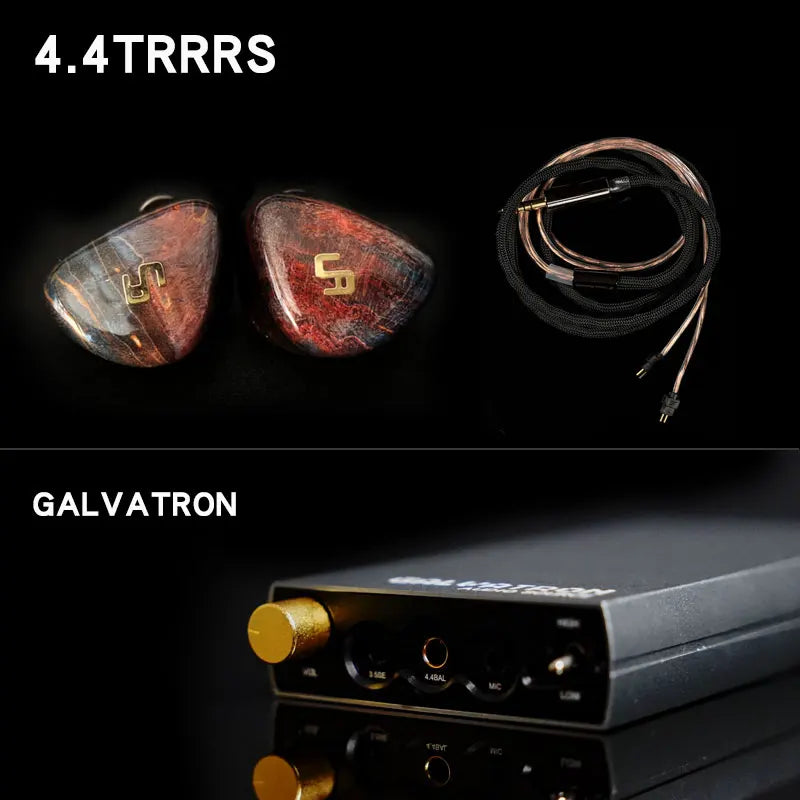 Venture Electronics UA ZhuanXu in Ear 3.5SE/4.4TRRRS omega Earphones HIFI