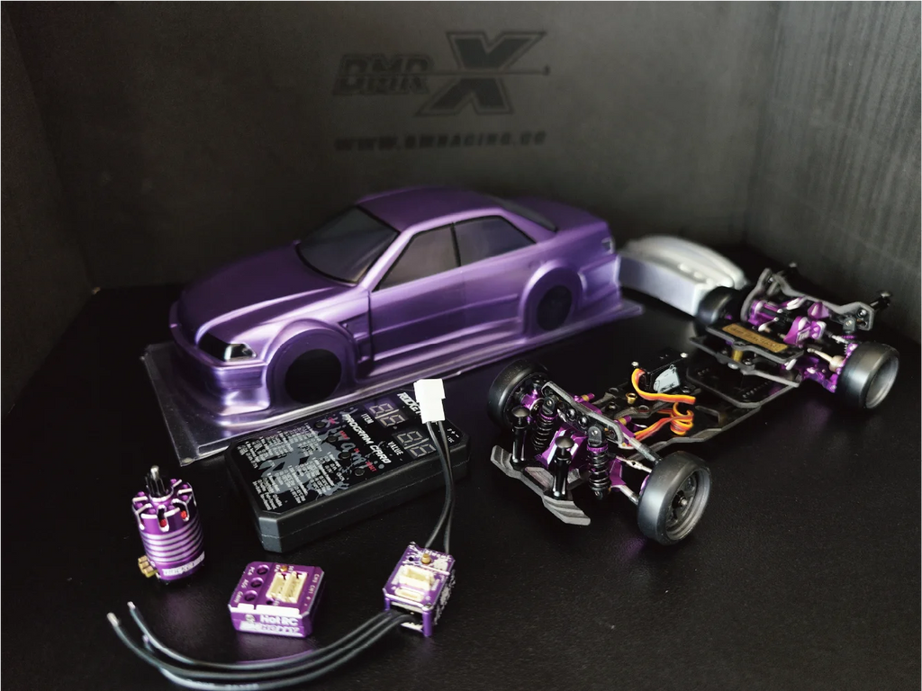 BMR-X EVO2.0 ARR Version included Plastic Shock,Normal Carbon Parts,Body Mount,Body Shell&Electronics(BMRX-EVO2.0-ARR)