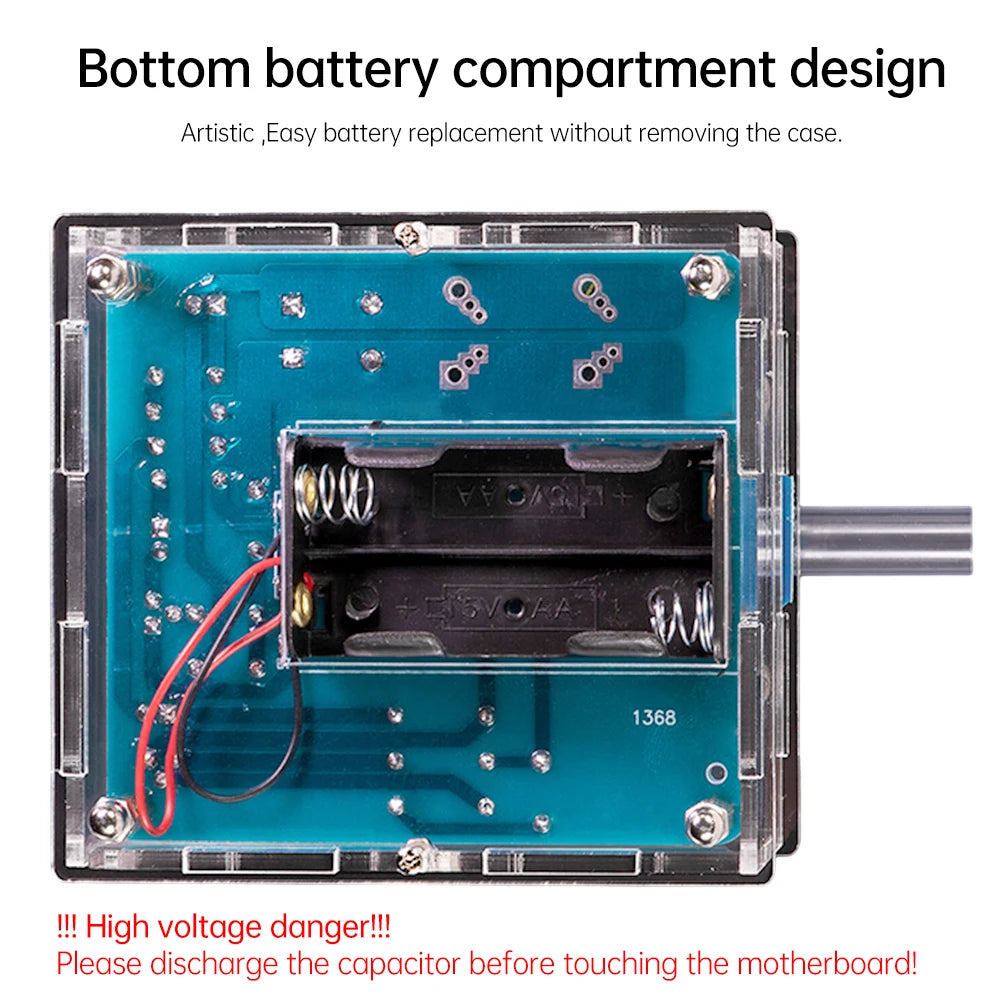 Electromagnetic Gun DIY Electronic Kit Long-range Projectile High-voltage Coil Booster Circuit Board Production Welding Electron