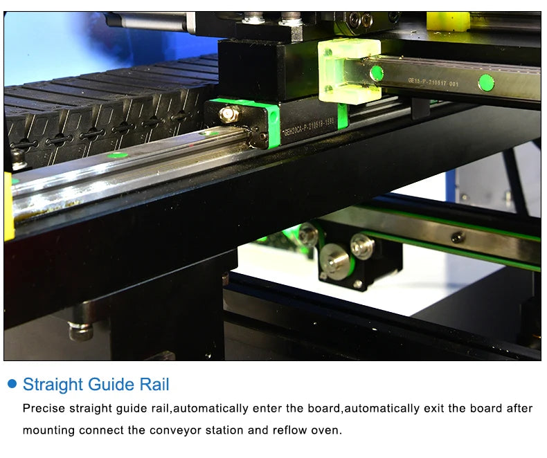 Stock in EU SMT660 Electronics Production Machinery Automatic Led Making Chip Mounter Assembly Pcb Smt Pick and Place Machine