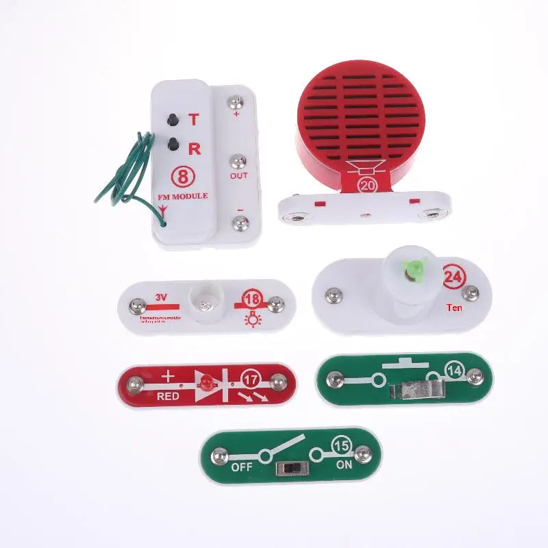 Educational Physics Toolkit: Children's Electricity Experiments; Electronic Building Blocks and Circuit Boards.