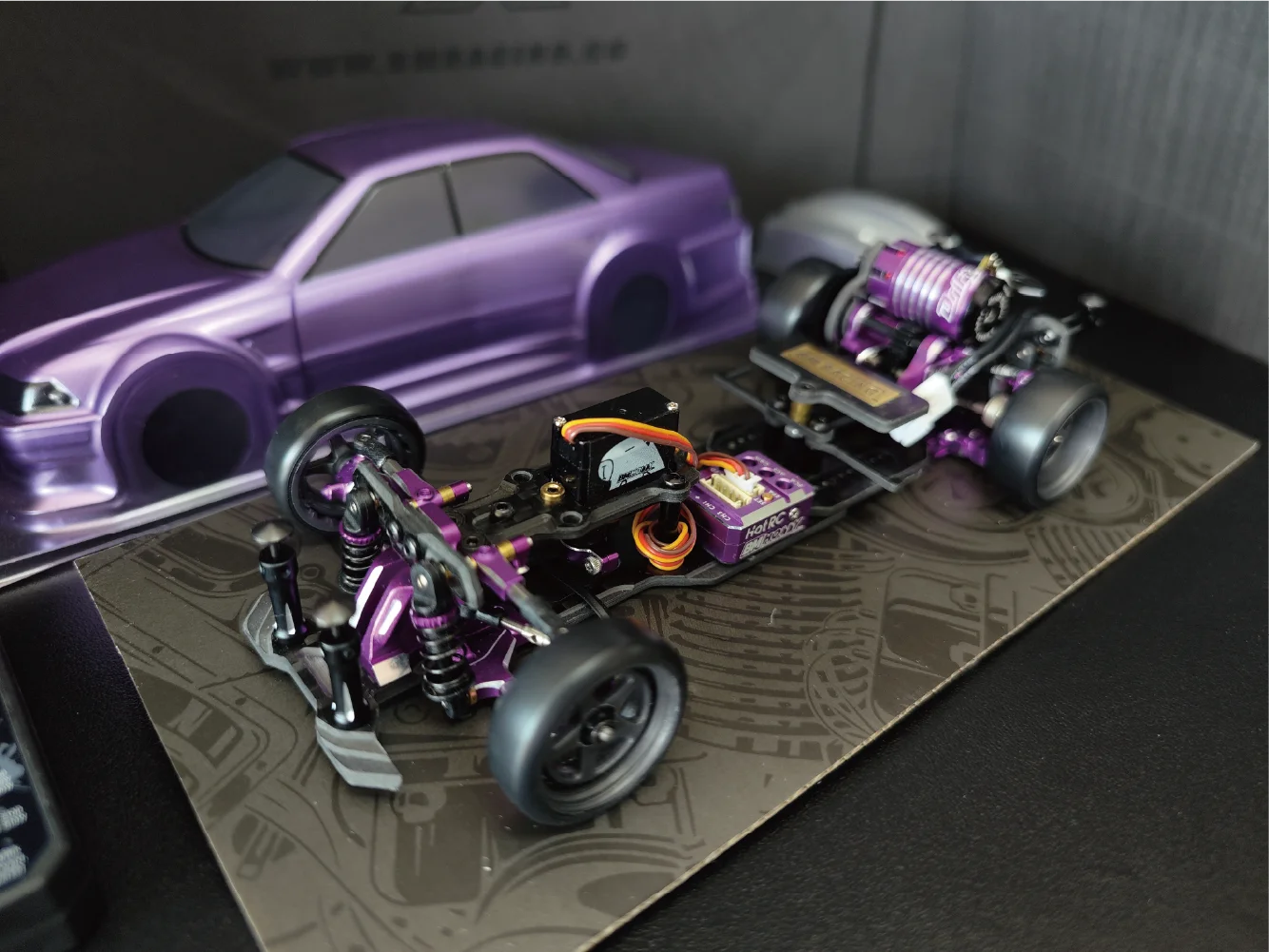 BMR-X EVO2.0 ARR Version included Plastic Shock,Normal Carbon Parts,Body Mount,Body Shell&Electronics(BMRX-EVO2.0-ARR)