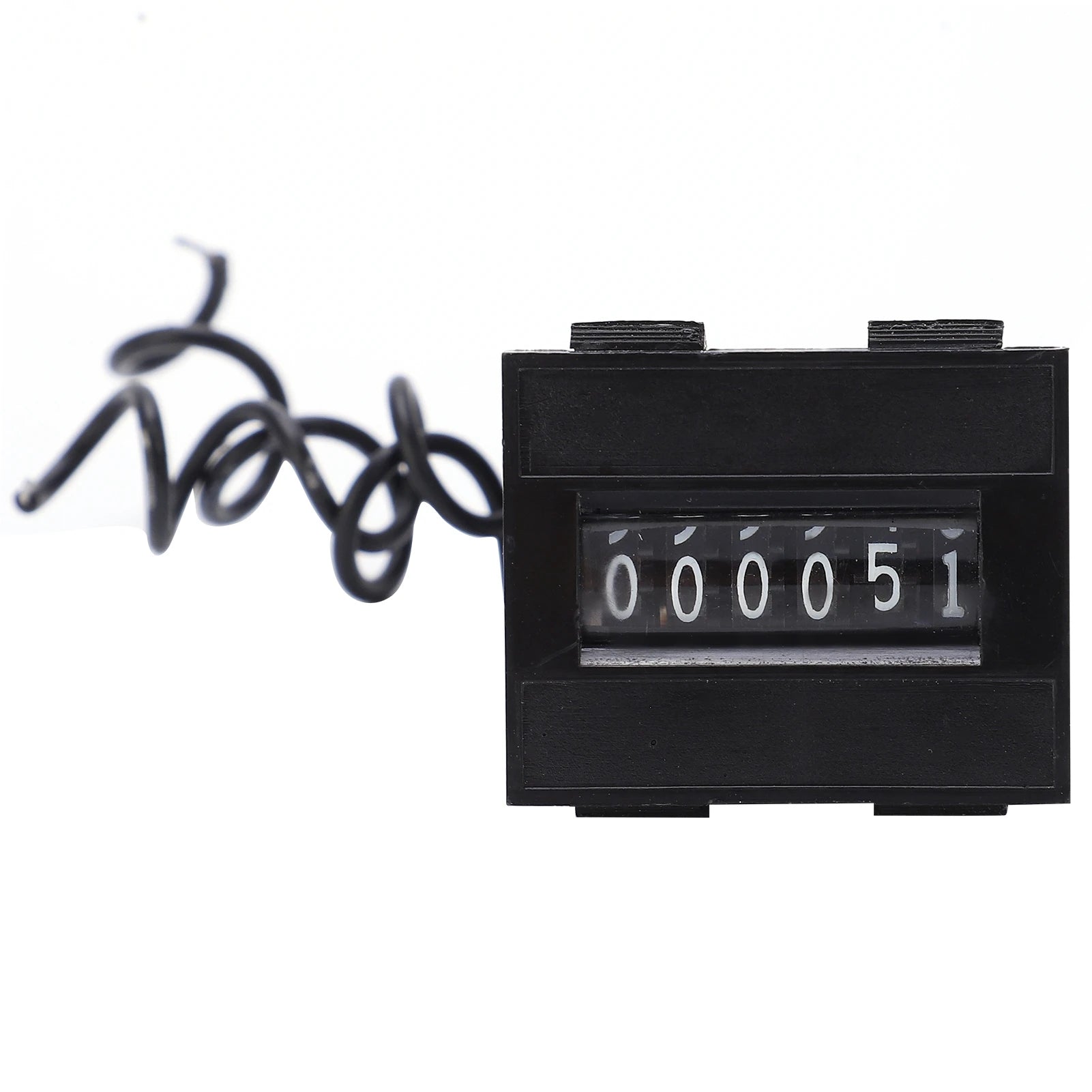 6 Digits Electronic Counter Electromagnetic Counter 6 Digits Electronic Industrial Totalizer with No Clear Function HX‑06