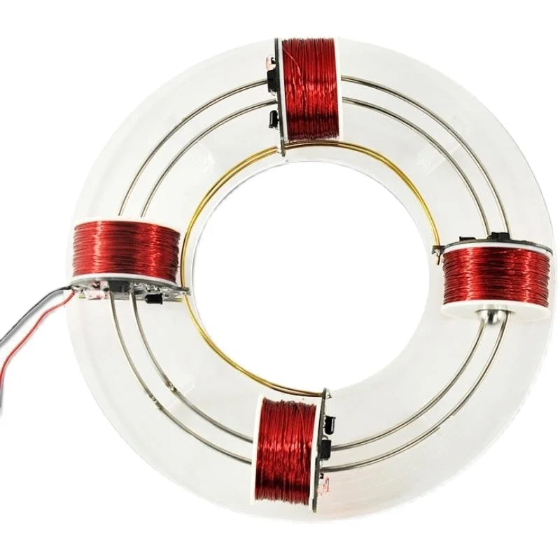 Electromagnetic cyclotron, circular accelerator, scientific experimental equipment, novel and unique physics teaching aid model