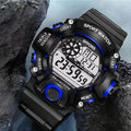 Electronic watch, stylish and simple outdoor large dial, multi-functional sports electronic watch