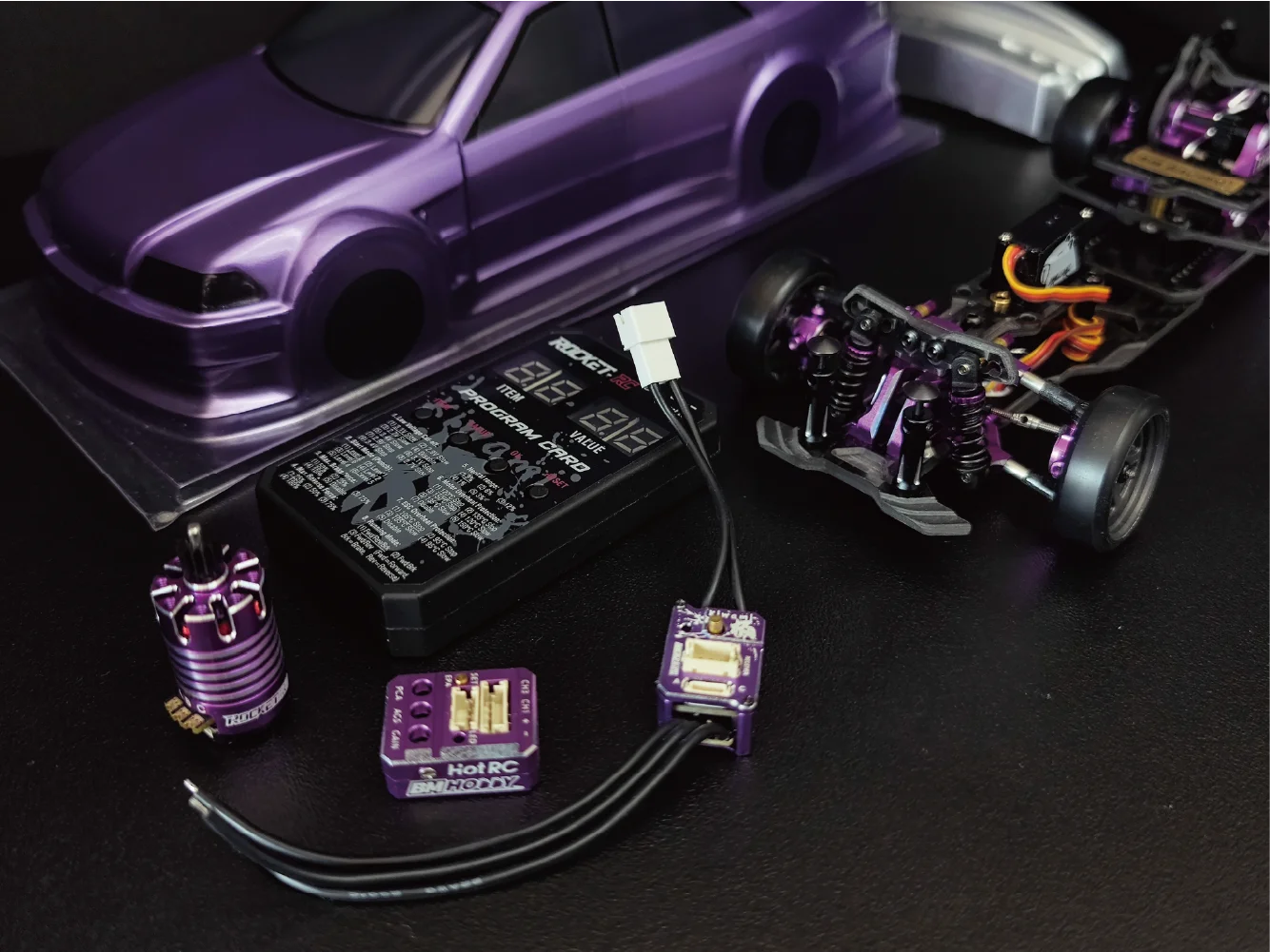 BMR-X EVO2.0 ARR Version included Plastic Shock,Normal Carbon Parts,Body Mount,Body Shell&Electronics(BMRX-EVO2.0-ARR)