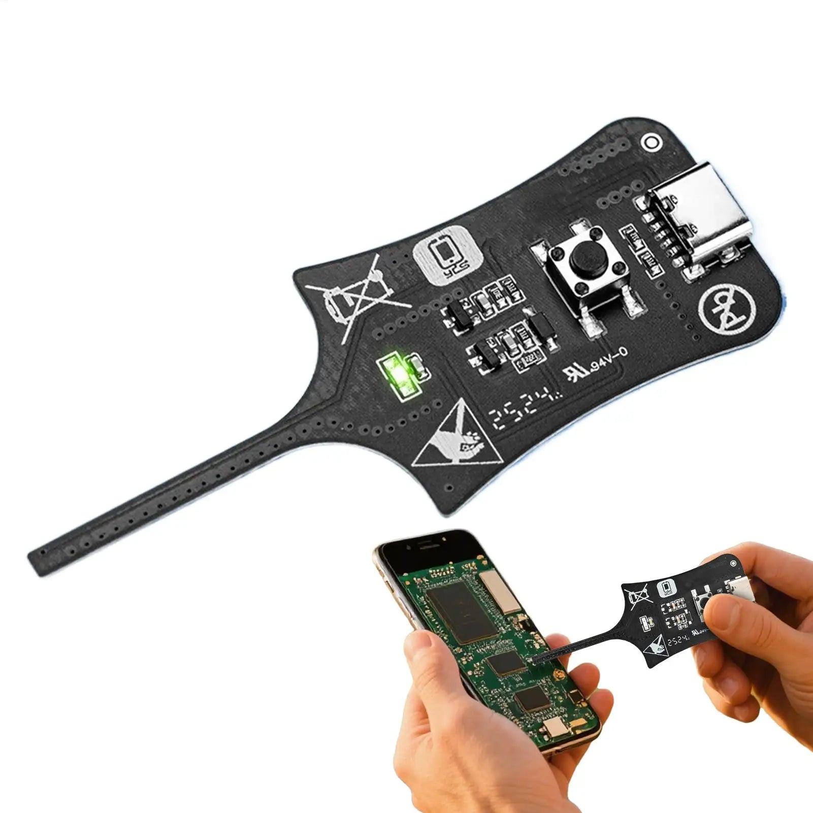 Electronic Circuit Board Tester Circuit Board Diagnostic Tool Diagnostic Device for Component Testing Electromagnetic Induction