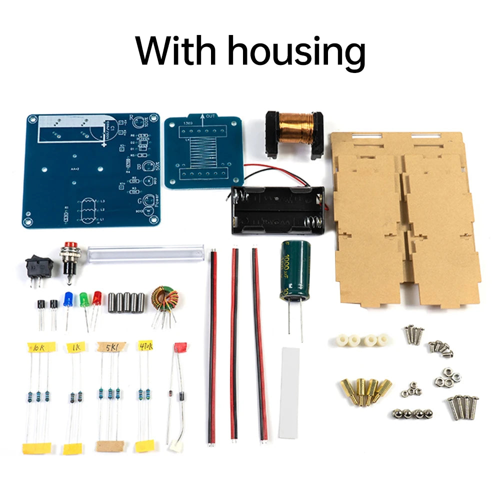 Electromagnetic Gun DIY Electronic Kit Long-range Projectile High-voltage Coil Booster Circuit Board Production Welding Electron